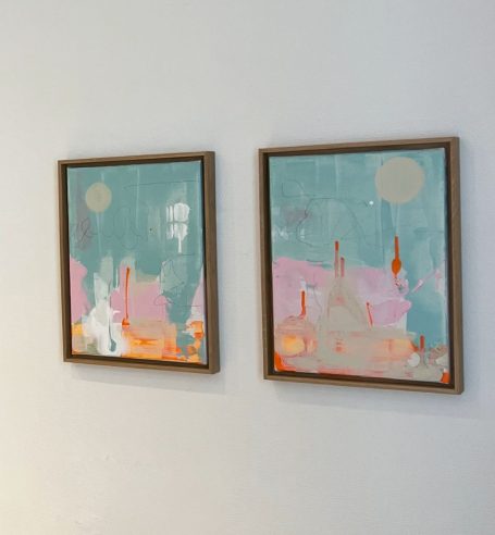 Titel : Zwischen Gestern und Morgen I
Größe: 30x40
Titel: Zwischen Gestern und Morgen II
Größe: 30x40